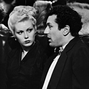 Brian Hamill, Robert De Niro and Cathy Moriarty, in a scene from the Martin Scorsese-directed film 'Raging Bull'