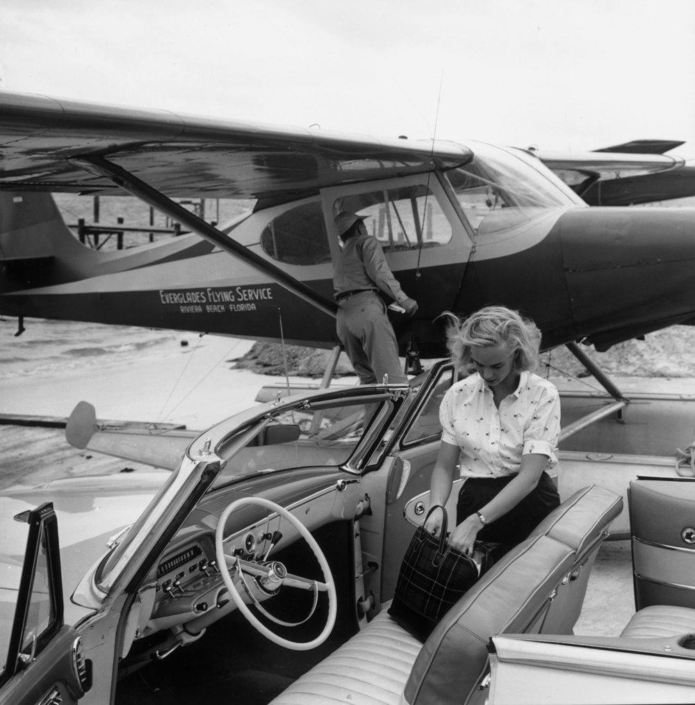 Slim Aarons, Private Transport, 1954, Silver gelatin photograph