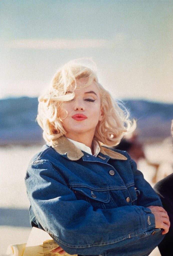 Eve Arnold Marilyn Monroe Striking A Pose On The Set Of ‘The Misfits