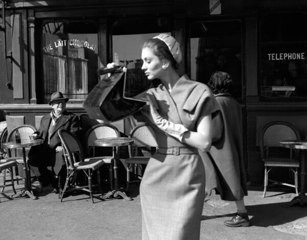 Georges Dambier, Suzy Parker and the Old Gentleman, 1953, Silver gelatin photograph Georges Dambier, Suzy Parker and the Old Gentleman, 1953, Silver gelatin photograph