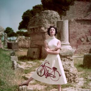 Georges Dambier, Ivy Nicholson, Ostia, Italy, 1952, Archival pigment photograph