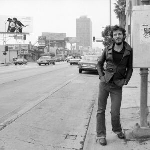 Terry O'Neill, Bruce Springsteen On The Sunset Strip, 1975, Silver gelatin photograph