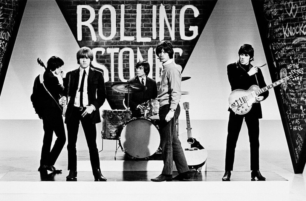 Terry O'Neill, The Rolling Stones on Thank Your Lucky Stars, 1964, Silver gelatin photograph