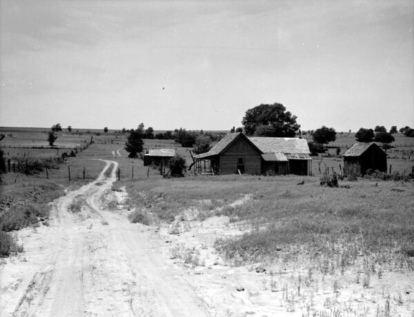 Dorothea-Lange-Abandoned-Farm Dorothea Lange — Abandoned Farm, Oklahoma