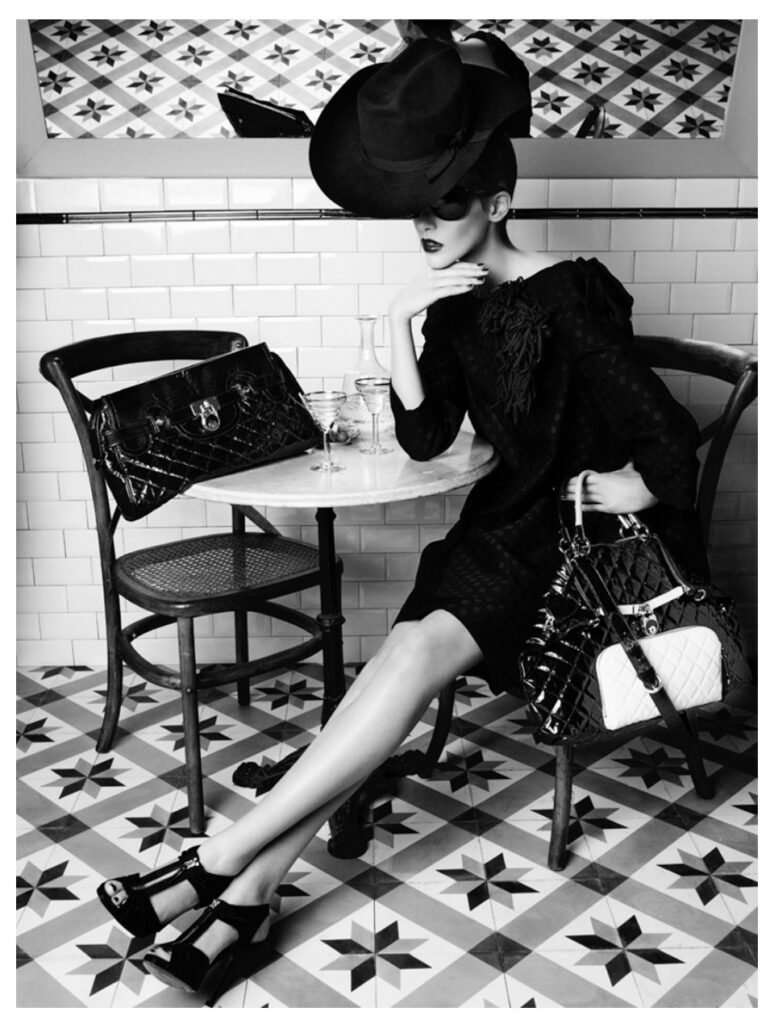 Patrick Demarchelier Alana Zimmer, Moschino, Paris