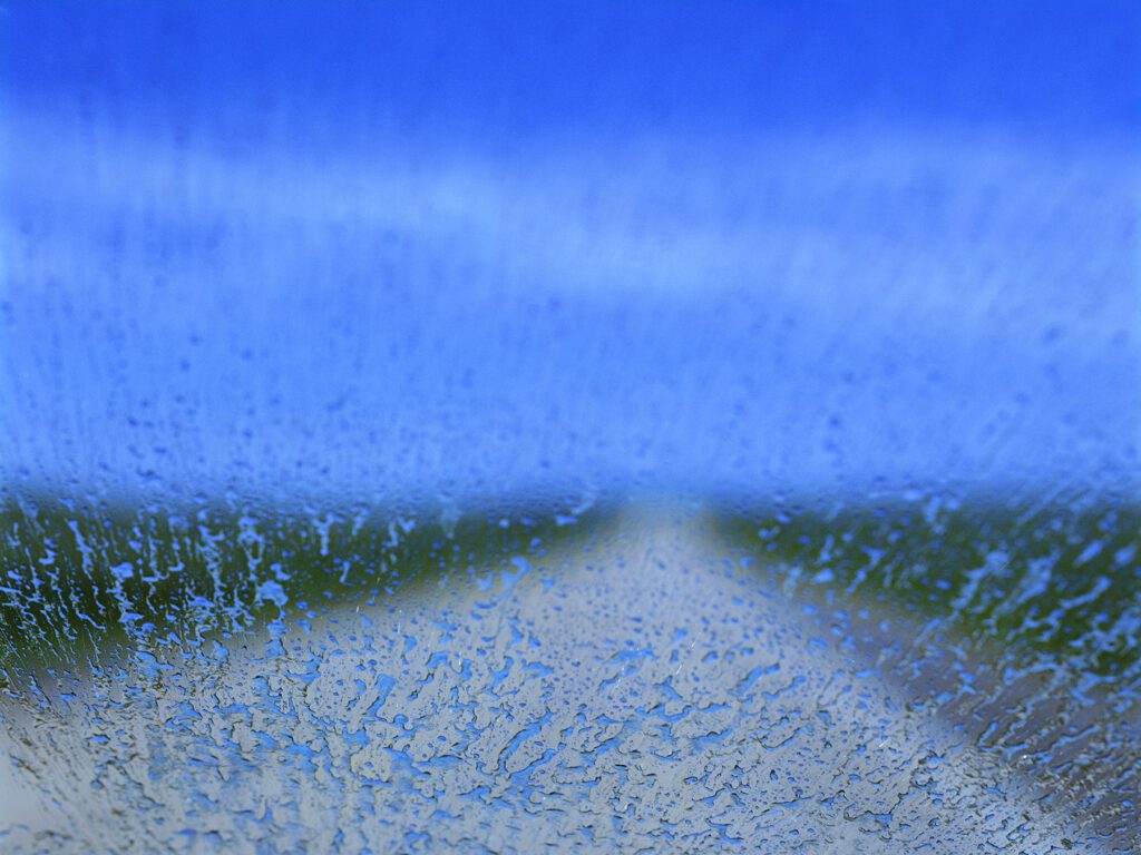Stephen Wilkes, Road Through Wet Windshield, America in Detail