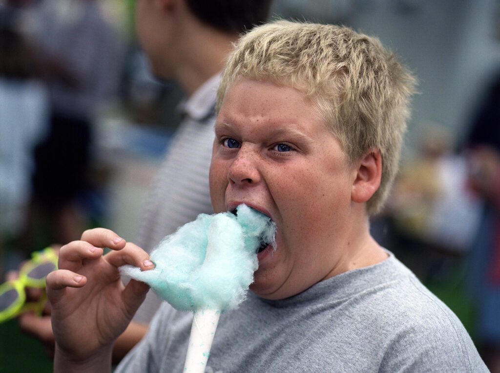 Stephen Wilkes, Cotton Candy Boy, America in Detail