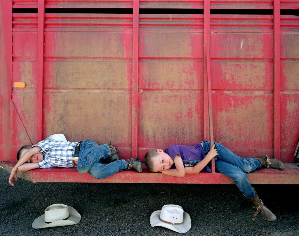 Stephen Wilkes, Rodeo Boys, Montana, America in Detail