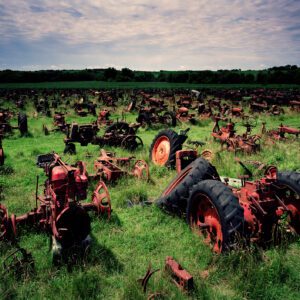 Stephen Wilkes, Tractor Graveyard, America in Detail