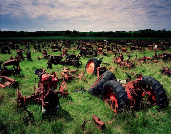 Stephen Wilkes Tractor Graveyard Stephen Wilkes, Tractor Graveyard, America in Detail