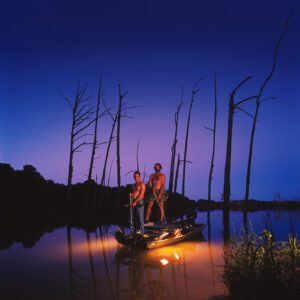 Stephen Wilkes, Bow Fisherman, America in Detail
