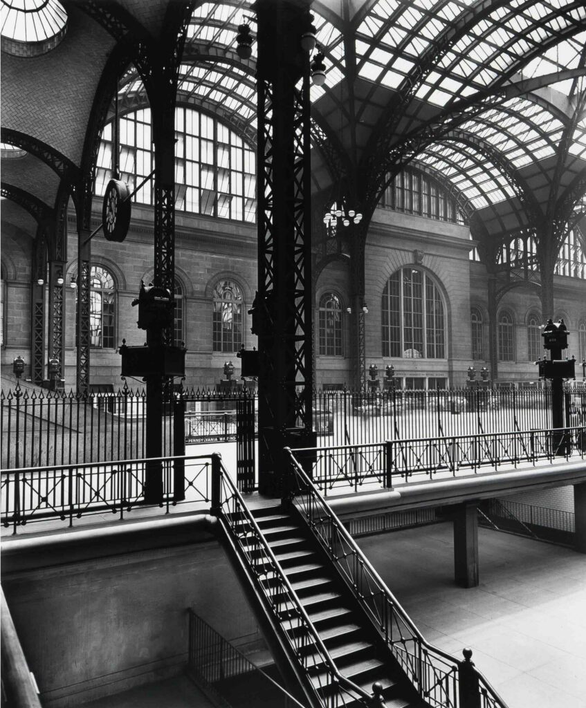 Berenice Abbott, Pennsylvania Station, New York, 1936, Silver gelatin photograph