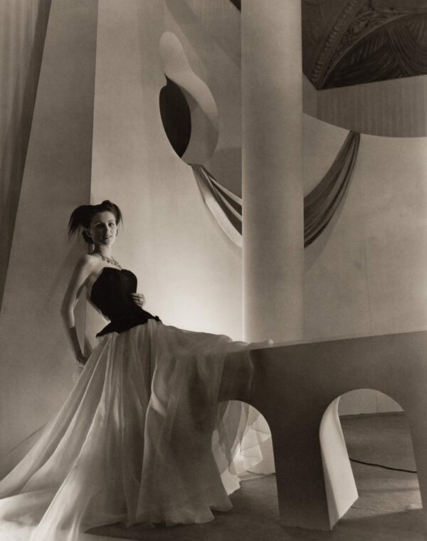 Horst P. Horst, Model in Surreal Setting, 1938, Platinum/Palladium photograph