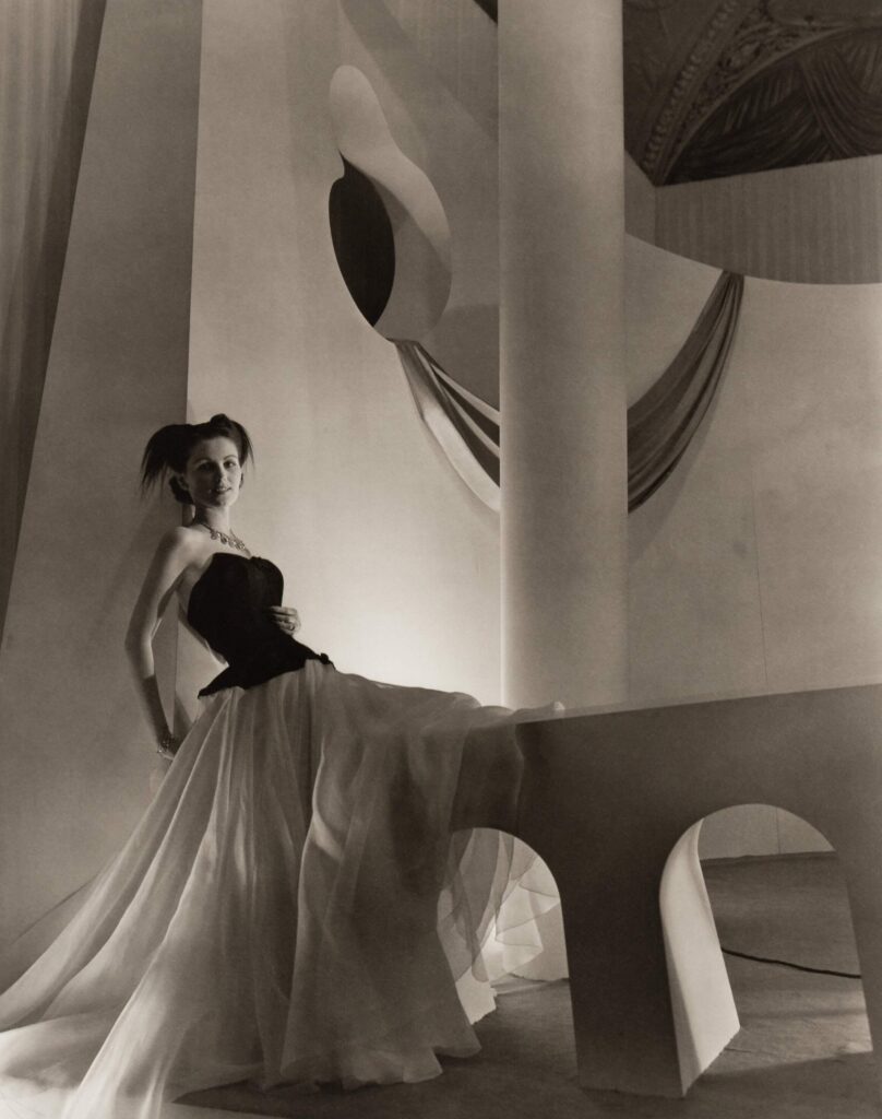 Horst P. Horst, Model in Surreal Setting, 1938, Platinum/Palladium photograph