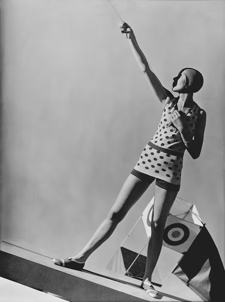 George Hoyningen-Huene, Mlle Katkoff, Swimwear by Lanvin, 1928