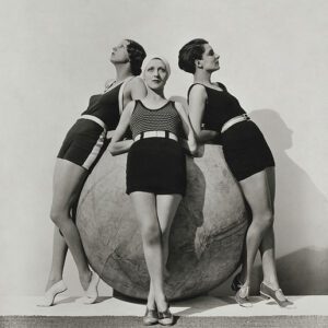 George Hoyningen-Huene, Ernor Carise and Models around a Michelin Push-Ball, 1930