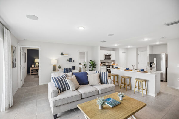 The Living and Kitchen Areas in the Foxtail from the Value Collection