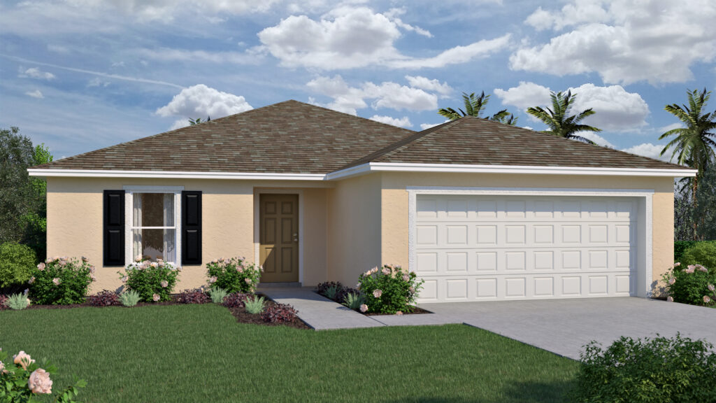 Queen floorplan from our Value Collection