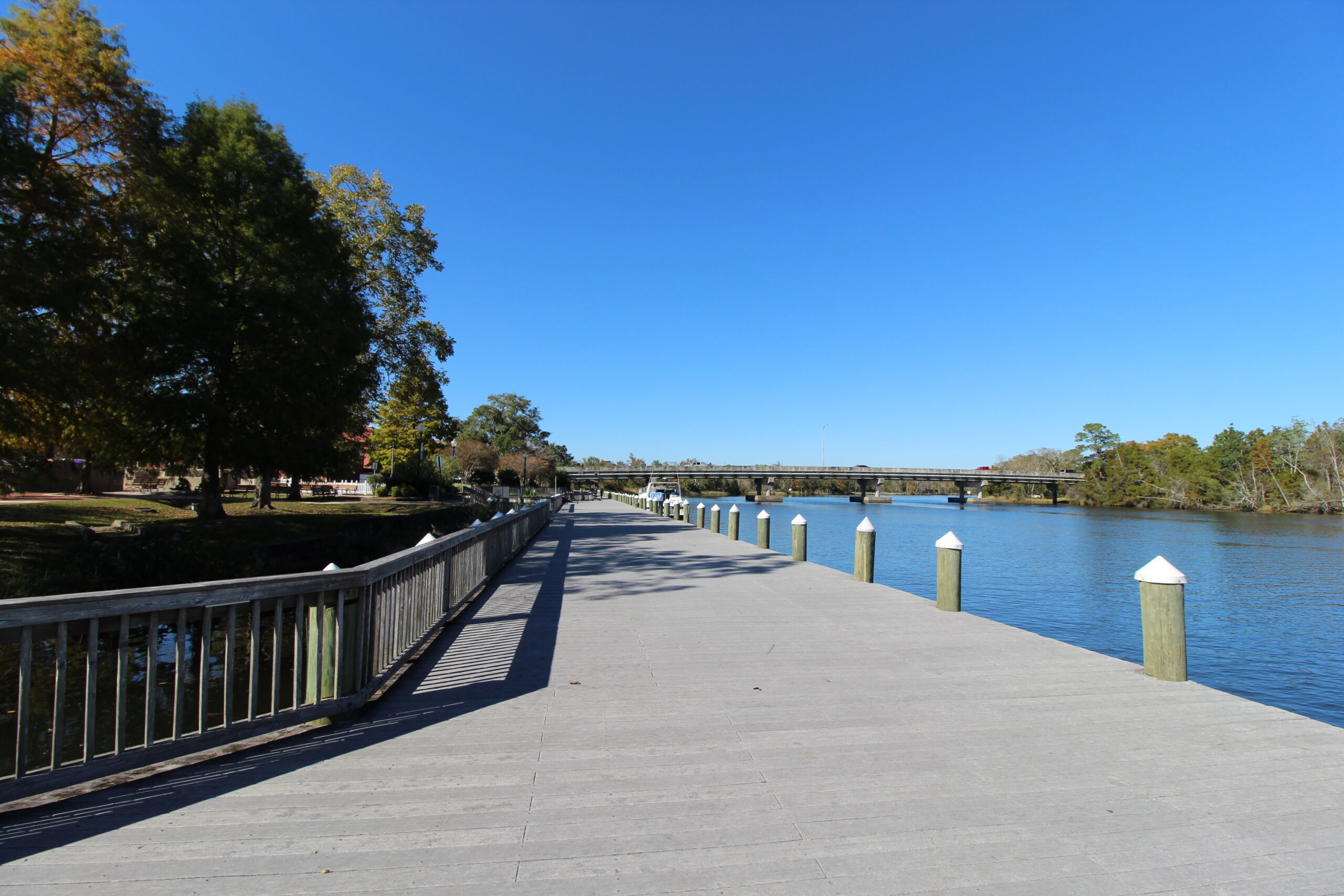 The Riverwalk in Historic Downtown Milton.