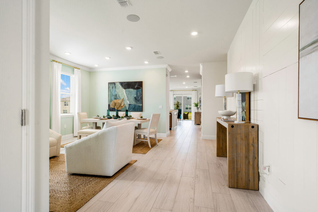 Eden Hills Model Home interior by Holiday Builders