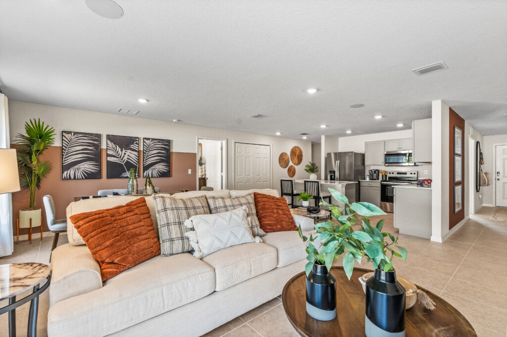 The Open Layout of the Majestic Floorplan from the Value Collection