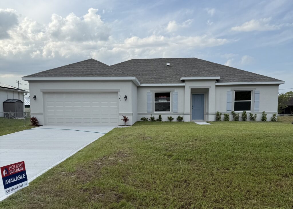 Holiday Builders New Home for Sale in Palm Coast