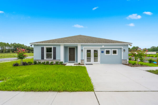 Tillman Oaks Wildwood, Florida Sales Center Exterior by Holiday Builders