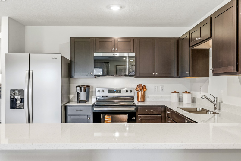 Tillman Oaks Wildwood, Florida Sales Center Kitchen by Holiday Builders