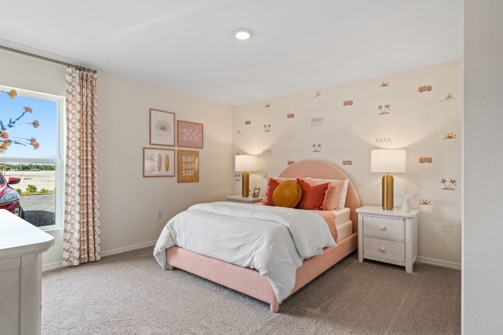 Girl's Bedroom in the King Floorplan