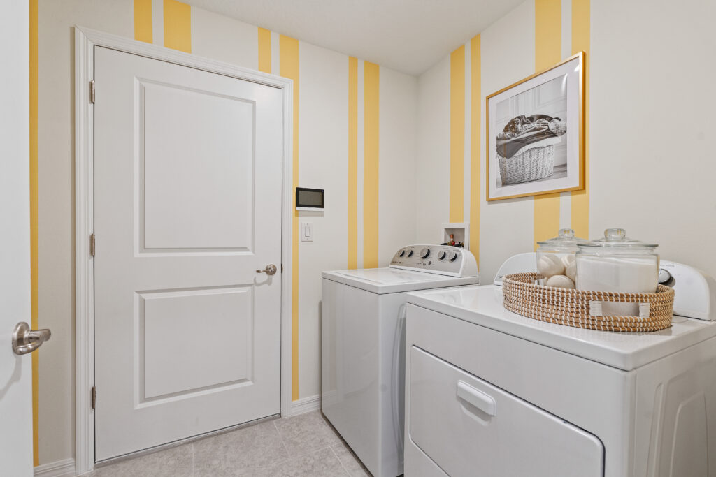 Laundry Room in the King Floorplan