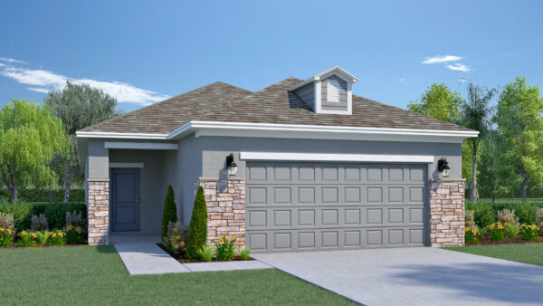 Paisley A floorplan with stone