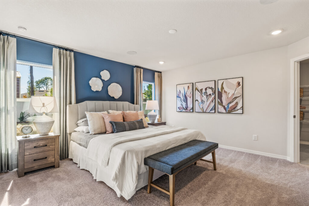 The Owner's Suite in the Majestic floorplan from the Value Collection