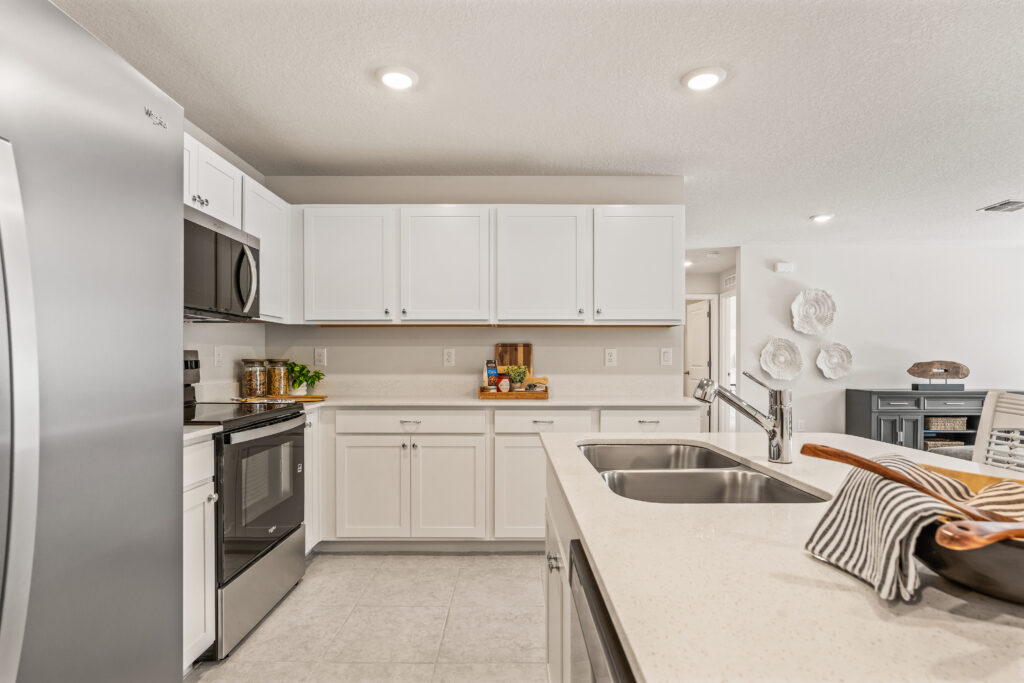 The Kitchen in the Majestic floorplan from the Value Collection