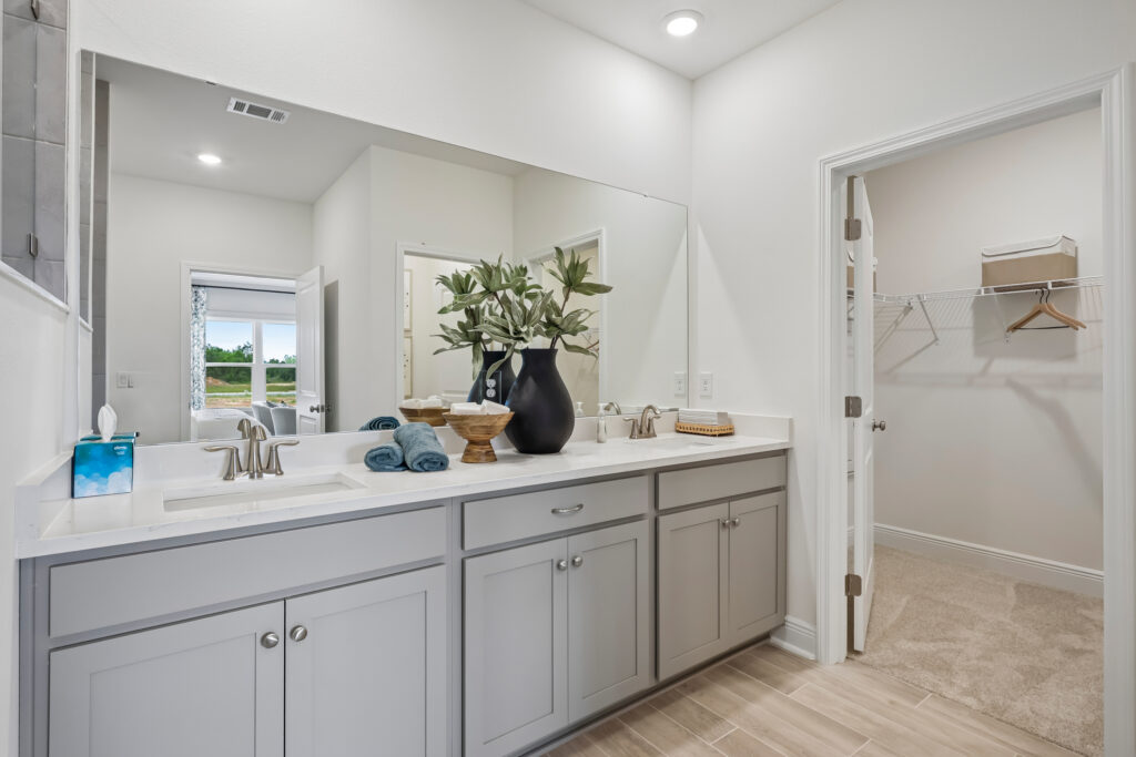 The Owner's Bath in the Santa Rosa Floorplan from the Cornerstone Collection