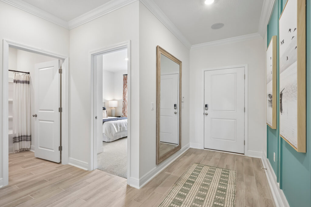 The Entryway in the Santa Rosa Floorplan from the Cornerstone Collection