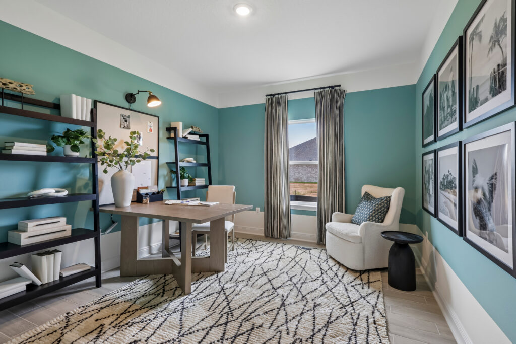 The Office in the Santa Rosa Floorplan from the Cornerstone Collection