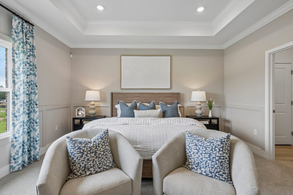 The Owner's Bed in the Santa Rosa Floorplan from the Cornerstone Collection