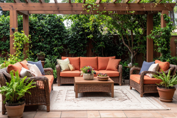 Put away the patio furniture