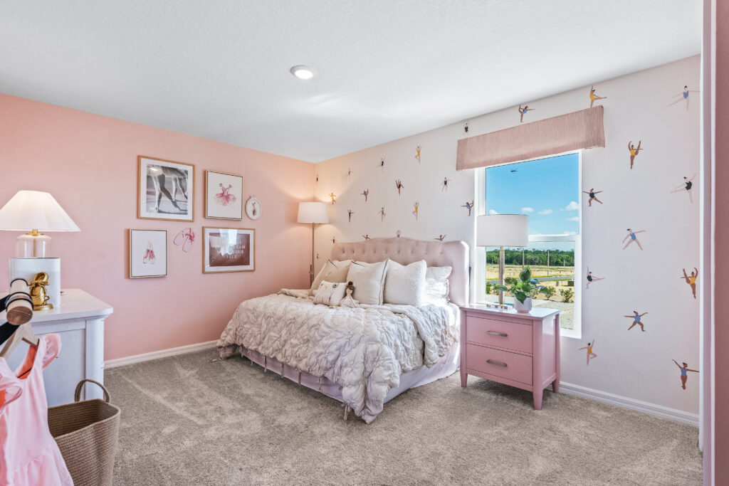 A Ballet-Themed Room in the King floorplan from the Value Collection