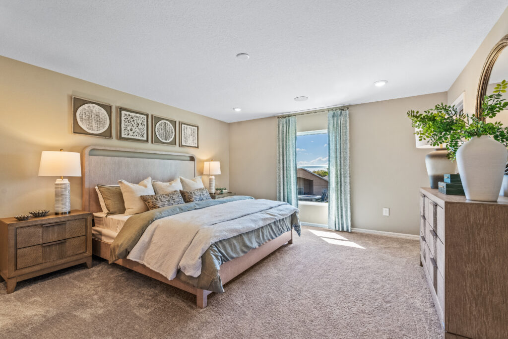 The Owner's Suite in the King Floorplan from the Value Collection