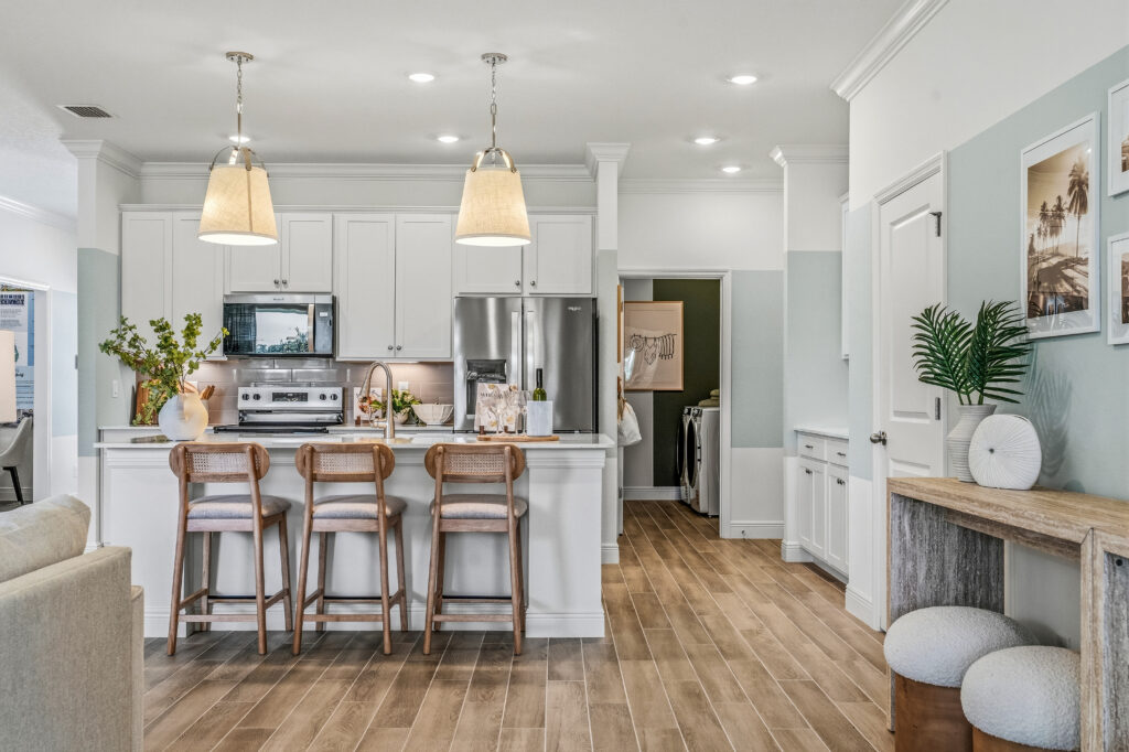 The Kitchen in the Delray from the Cornerstone Collection