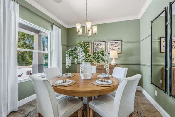 The Dining Room in the Delray from the Cornerstone Collection