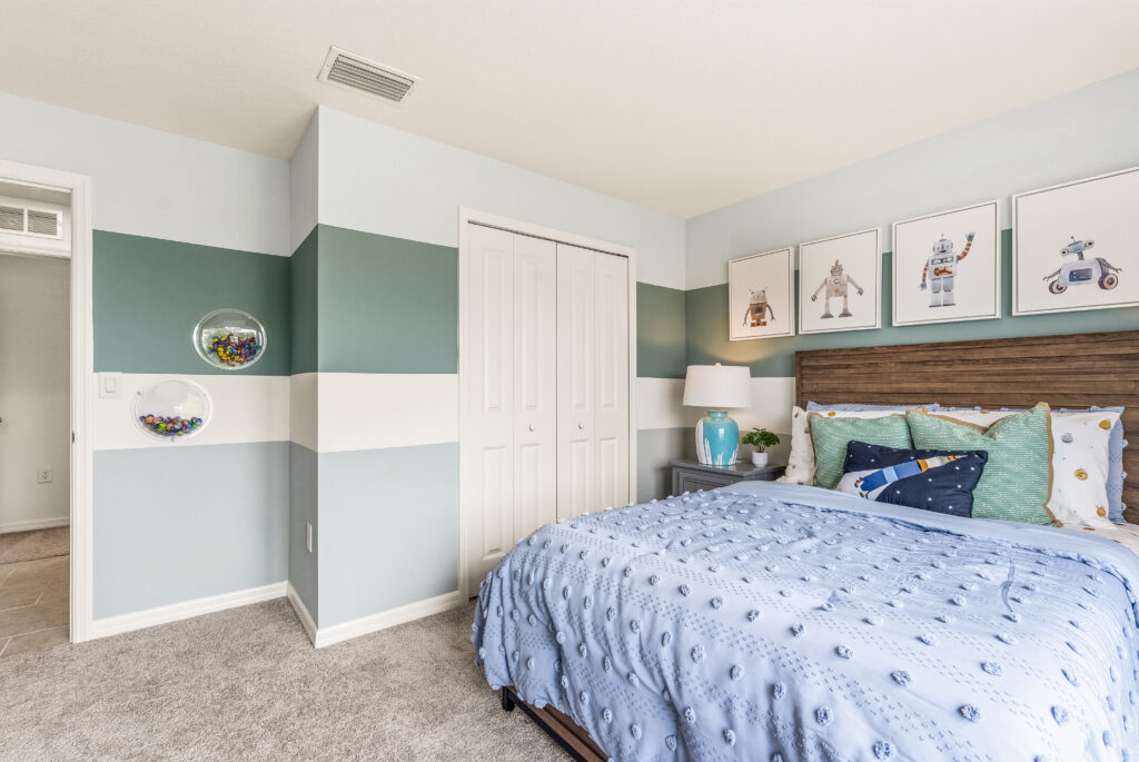 The Guest Bedroom in the King Floorplan from the Value Collection