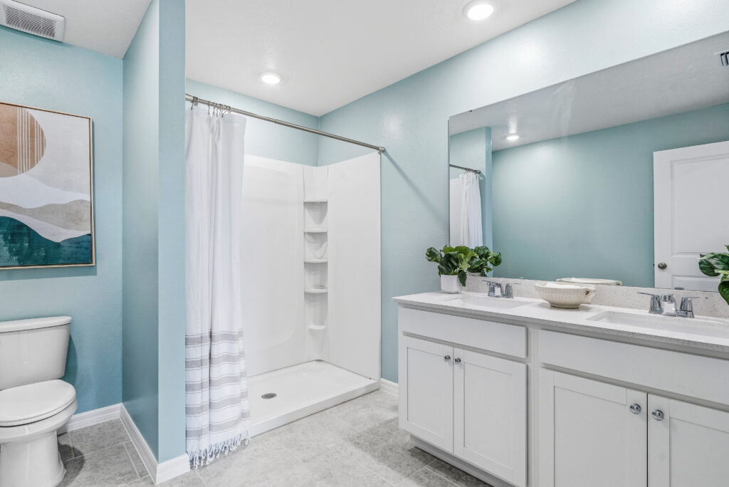 The Owner's Bath in the King Floorplan from the Value Collection