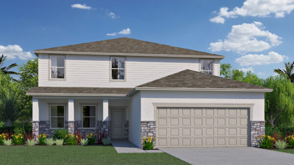 The two-story Parkview exterior from our Value Collection