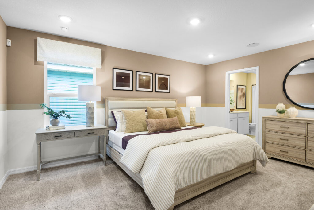 The Owner's Suite in the Grayton floorplan from the Value Collection