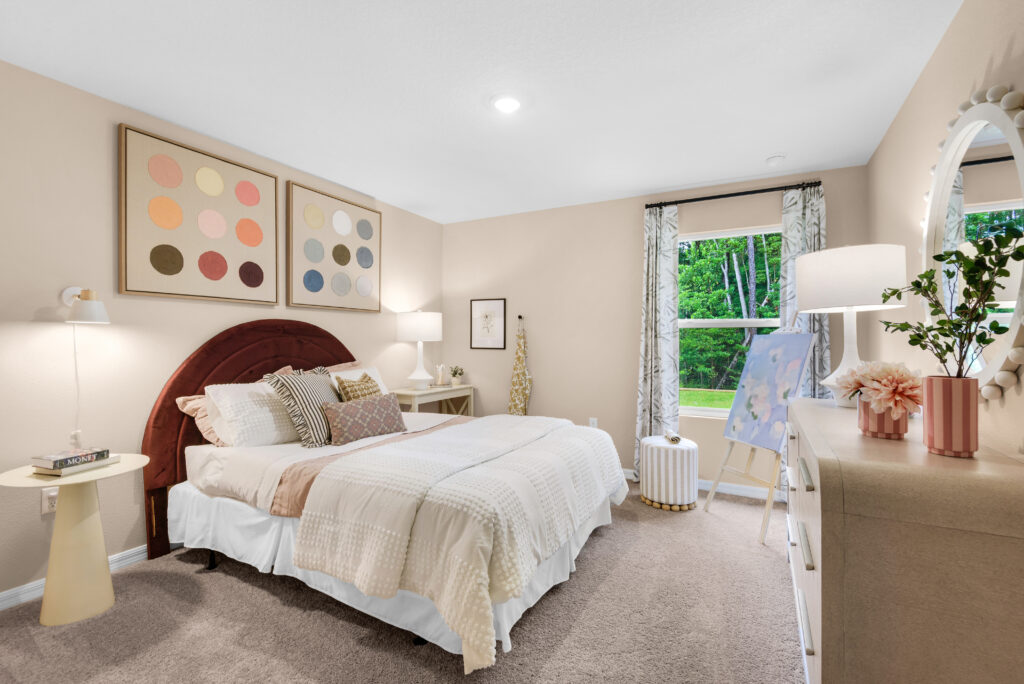 The Guest Bedroom in the Grayton floorplan from the Value Collection