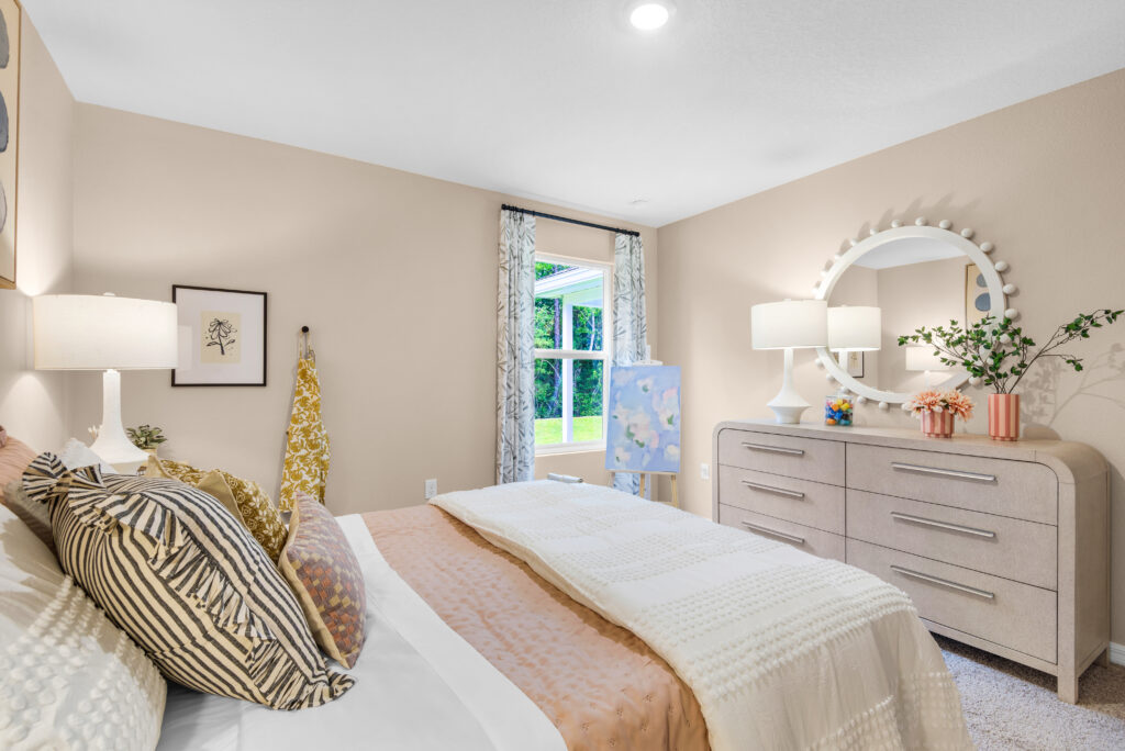 The Guest Bedroom in the Grayton floorplan from the Value Collection