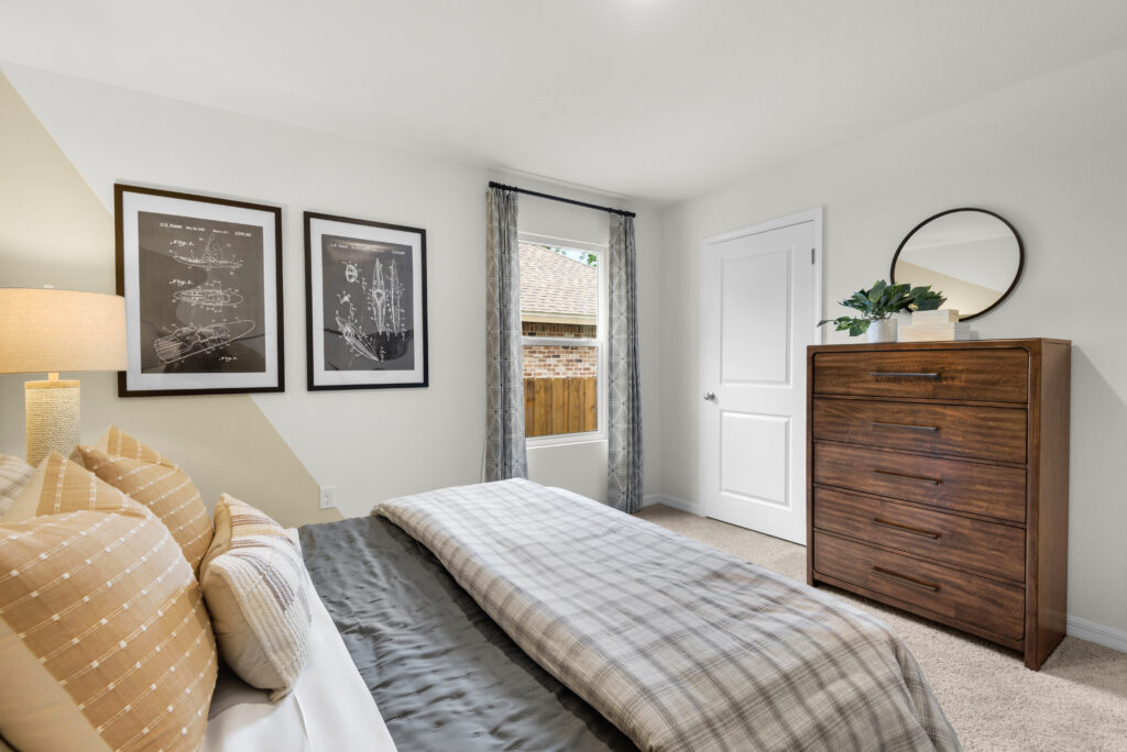 The Guest Bedroom in the Grayton floorplan from the Value Collection