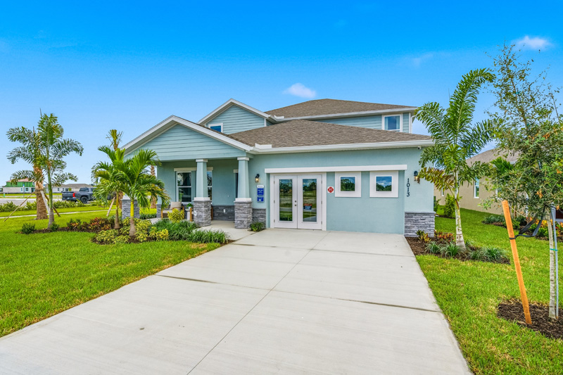 Pineapple Grove Sales Center by Holiday Builders